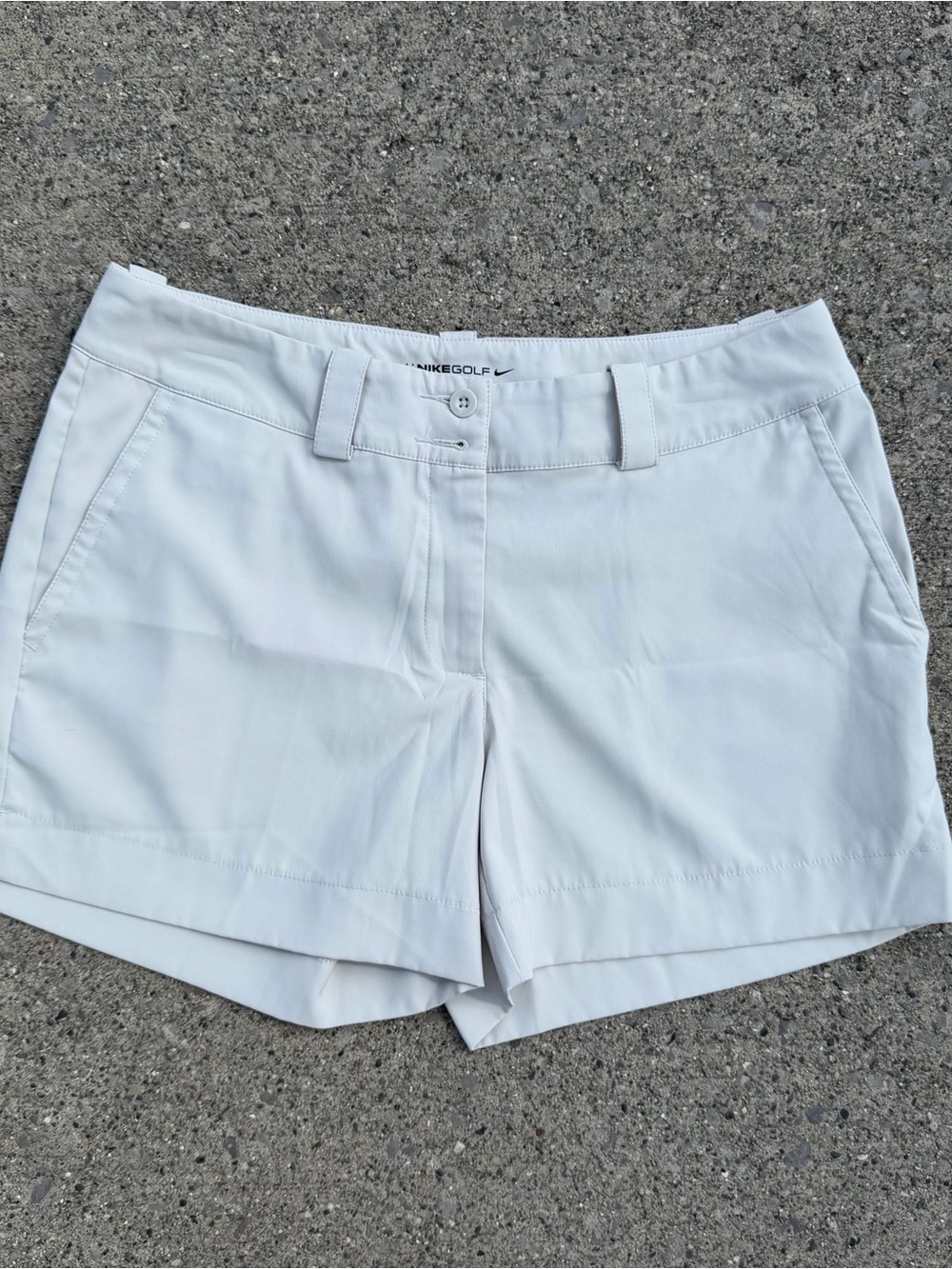 Nike Golf Tan Performance Shorts Size 8